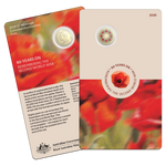 2025 ‘C’ Mintmark Coloured Uncirculated Coin in Card – 80 Years On: Remembering the Second World War