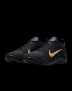 Kobe 11 ProTro Black and Metallic Gold