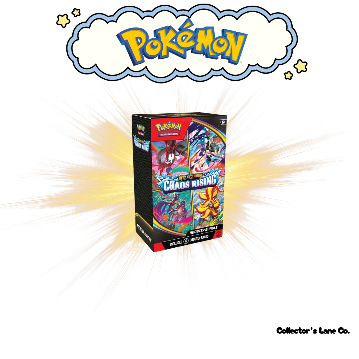 Pokemon TCG: Mega Evolution ME04 - Chaos Rising Booster Bundle