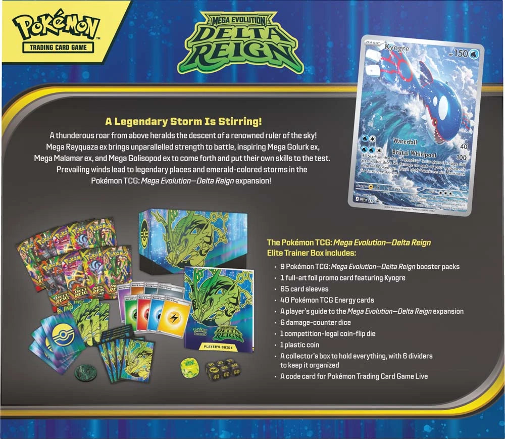 Pokemon Trading Card Game: Delta Reign Elite Trainer Box