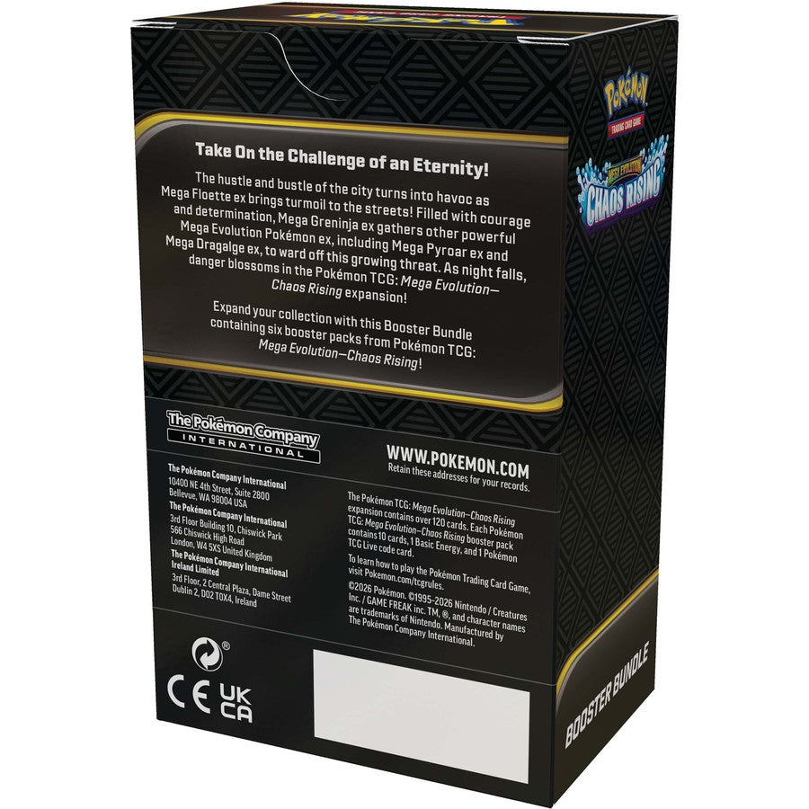 Pokemon TCG: Mega Evolution ME04 - Chaos Rising Booster Bundle