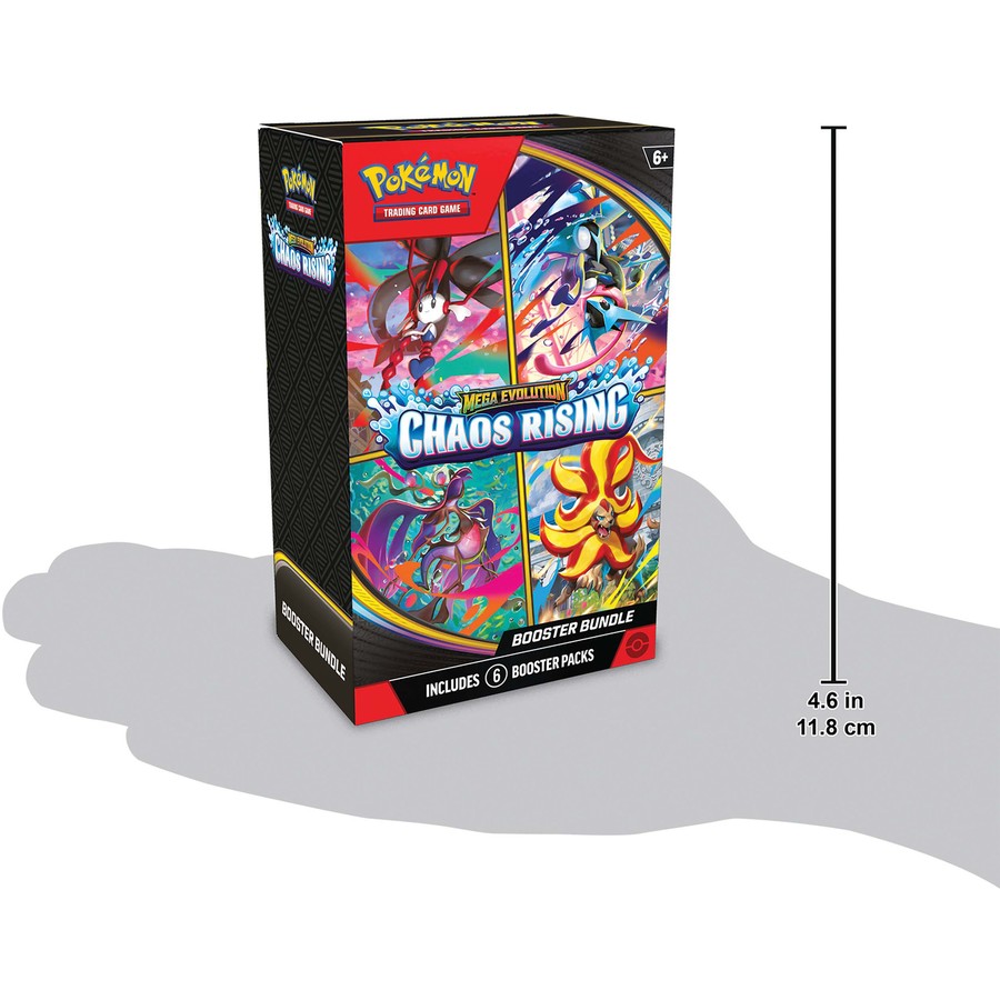 Pokemon TCG: Mega Evolution ME04 - Chaos Rising Booster Bundle