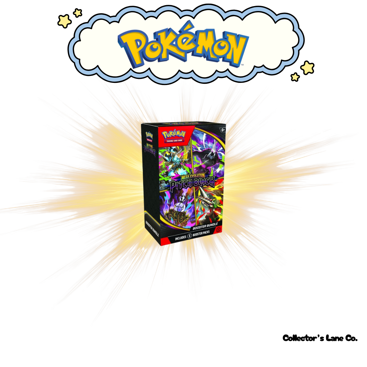 Pokemon - TCG - Mega Evolution Pitch Black Booster Bundle Sealed Case
