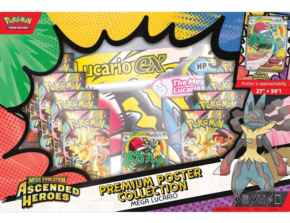 Pokemon TCG Ascended Heroes Premium Poster Collection