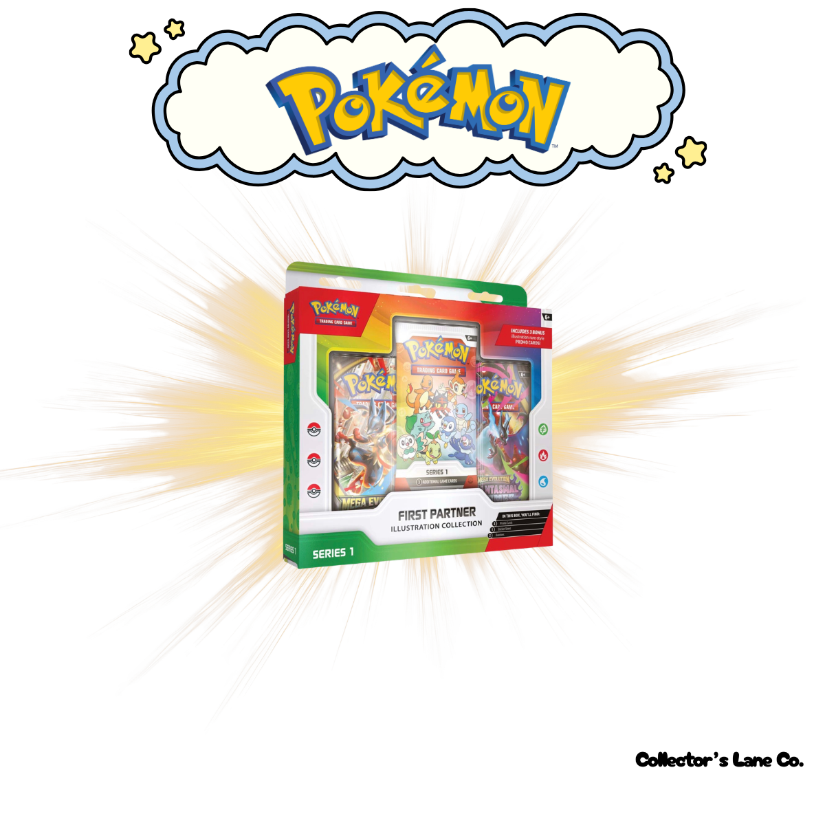 Pokemon - TCG - First Partner Illustration Collection - Series 1
