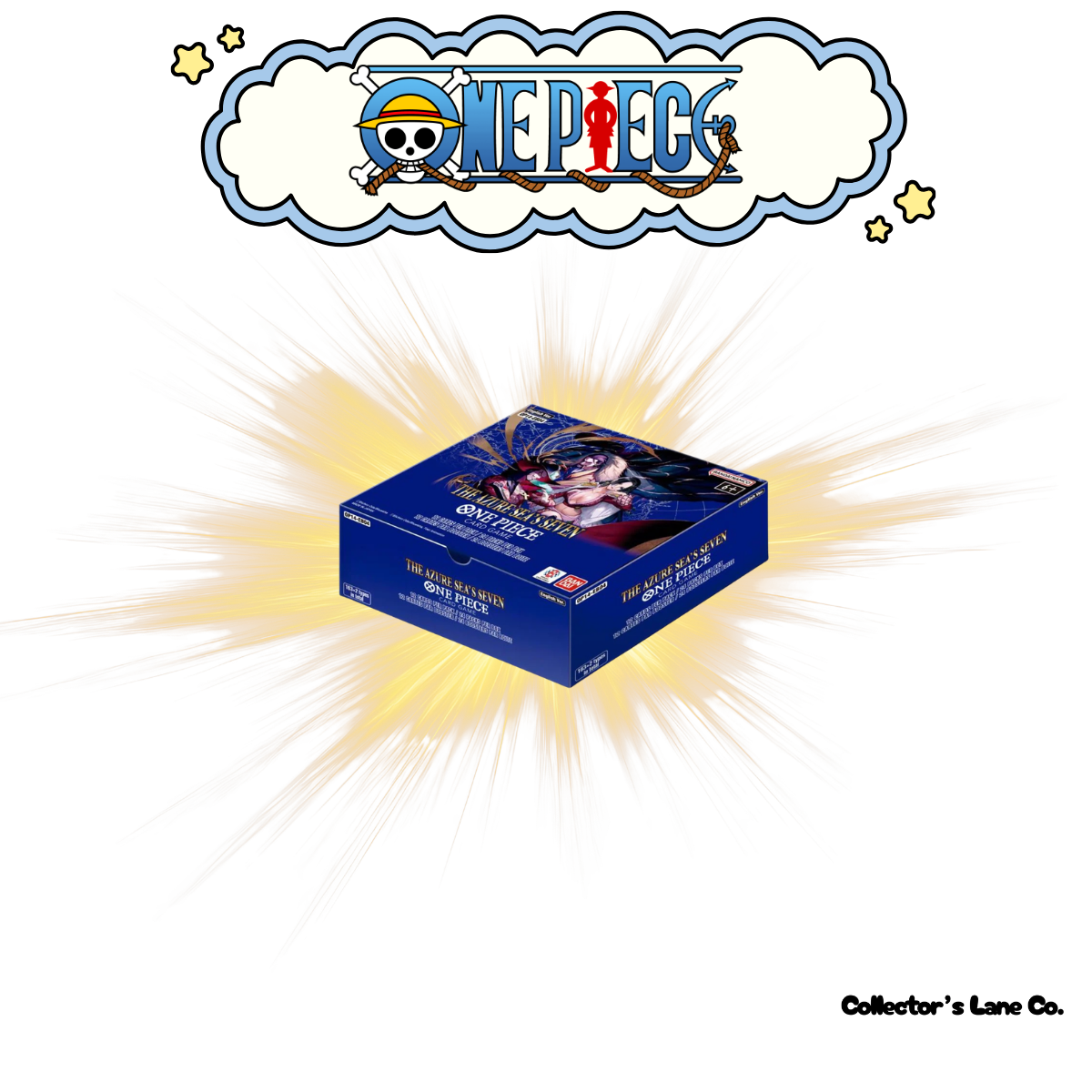 One Piece TCG OP-14 The Azure Sea's Seven Booster Box Unsealed