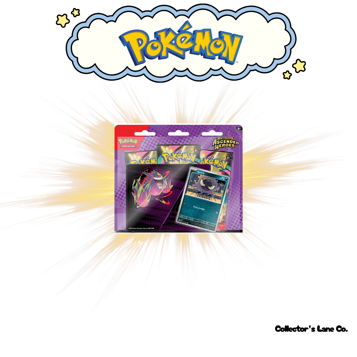 Pokemon TCG Ascended Heroes Tech Sticker Blister