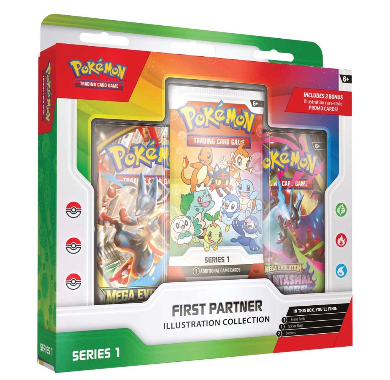 Pokemon - TCG - First Partner Illustration Collection - Series 1