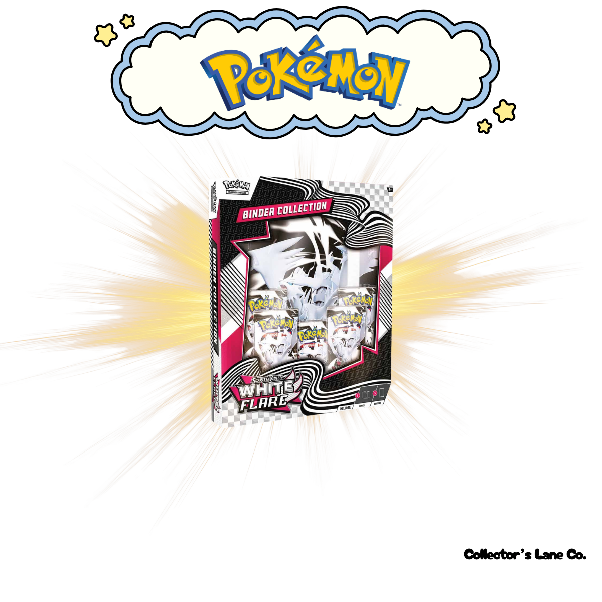 Pokemon - TCG - Scarlet & Violet White Flare Binder Collection