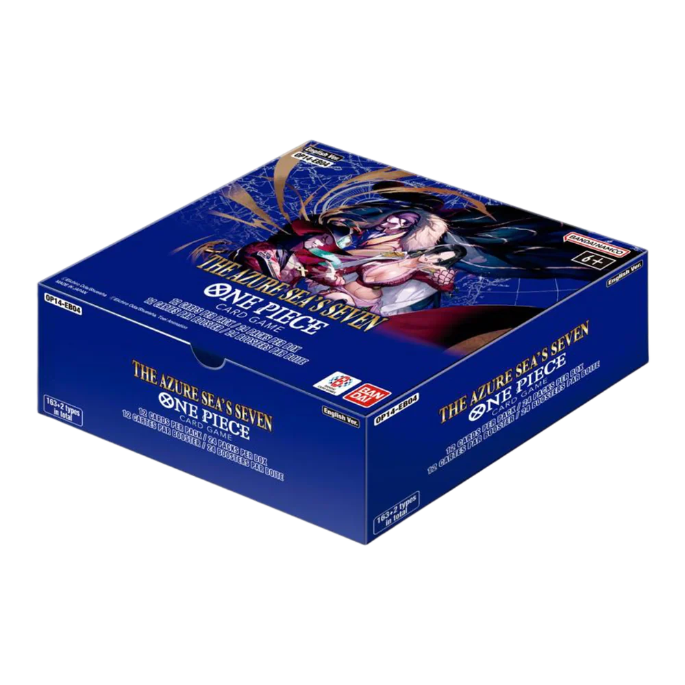 One Piece TCG OP-14 The Azure Sea's Seven Booster Box Unsealed