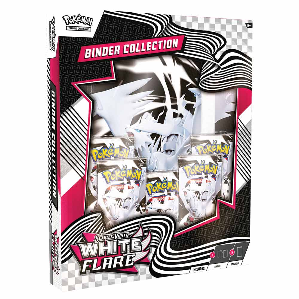 Pokemon - TCG - Scarlet & Violet White Flare Binder Collection