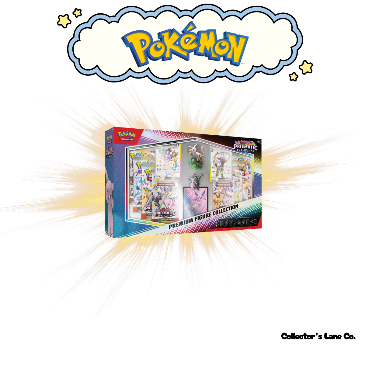 Pokemon - TCG - Scarlet & Violet 8.5 Prismatic Evolutions Premium Figure Box