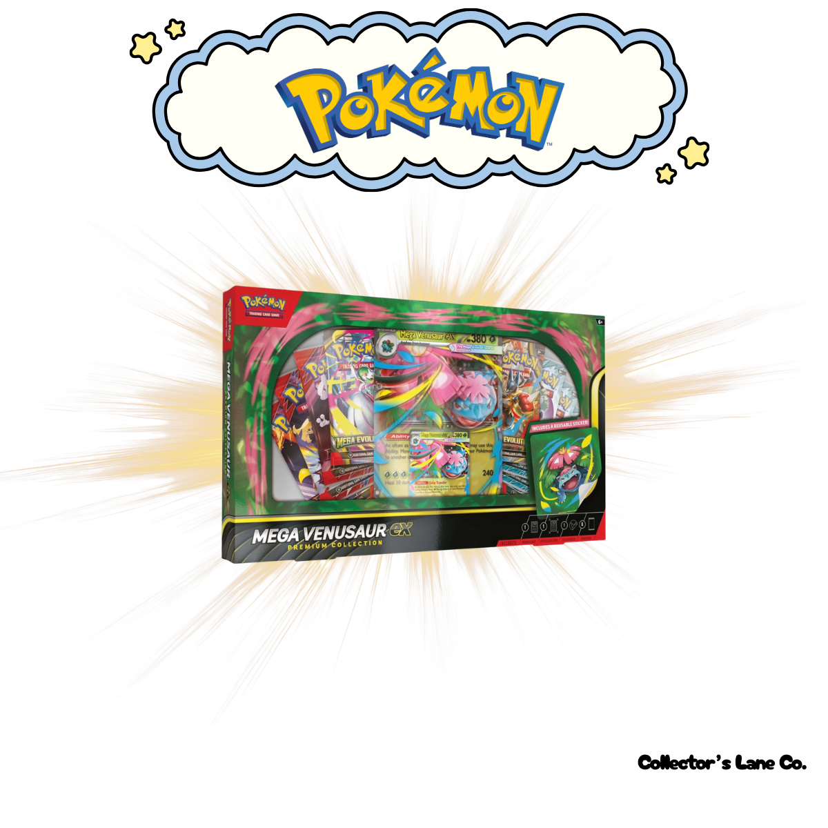 Pokemon - TCG - Mega Venusaur ex Premium Collection Box