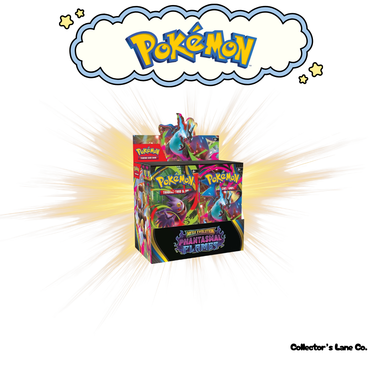 Pokémon - TCG - Mega Evolutions Phantasmal Flames Booster Pack Sealed Box