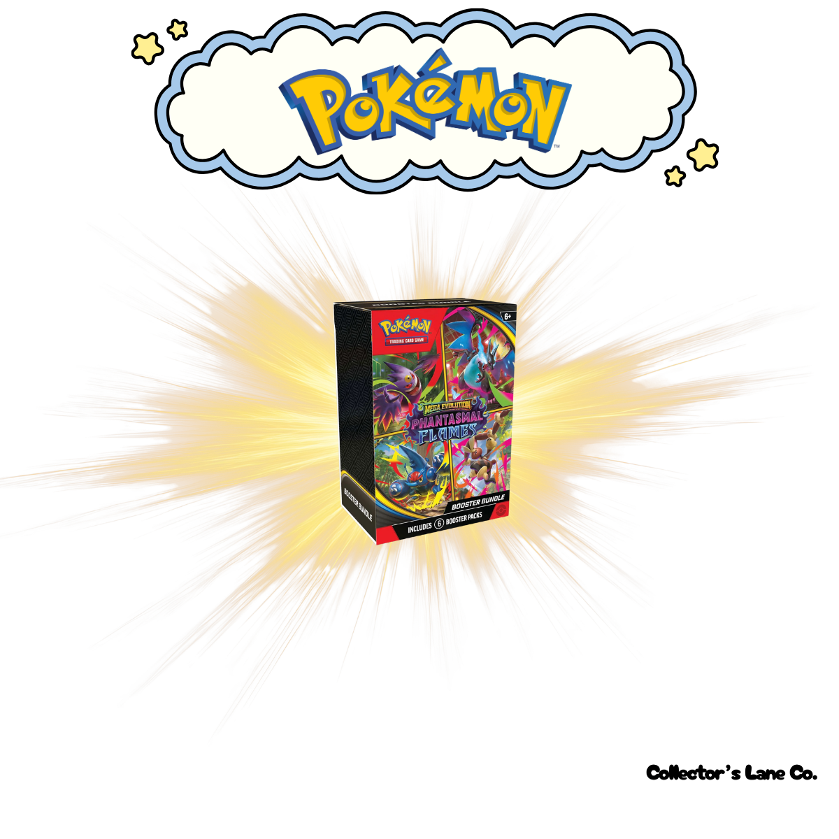 Pokémon - TCG - Mega Evolutions Phantasmal Flames Booster Bundle