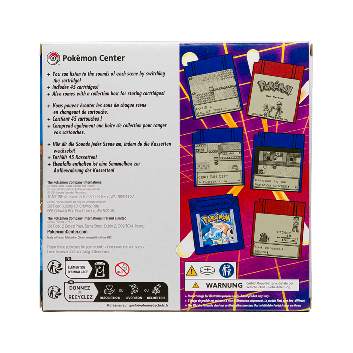 Pokémon Red & Pokémon Blue Game Music Collection: Game Boy Jukebox