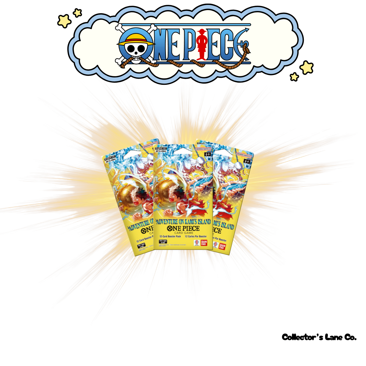 One Piece TCG OP-15 Adventure on Kami’s Island Blister Pack English Case x144