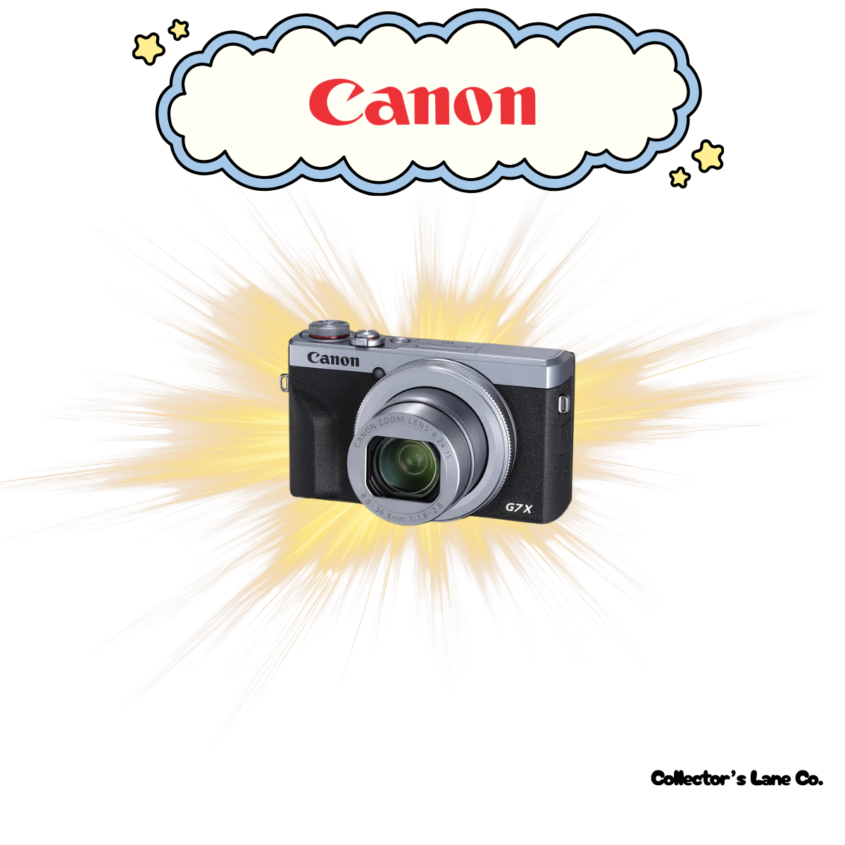 Canon PowerShot G7X Mark III Silver Digital Compact Camera