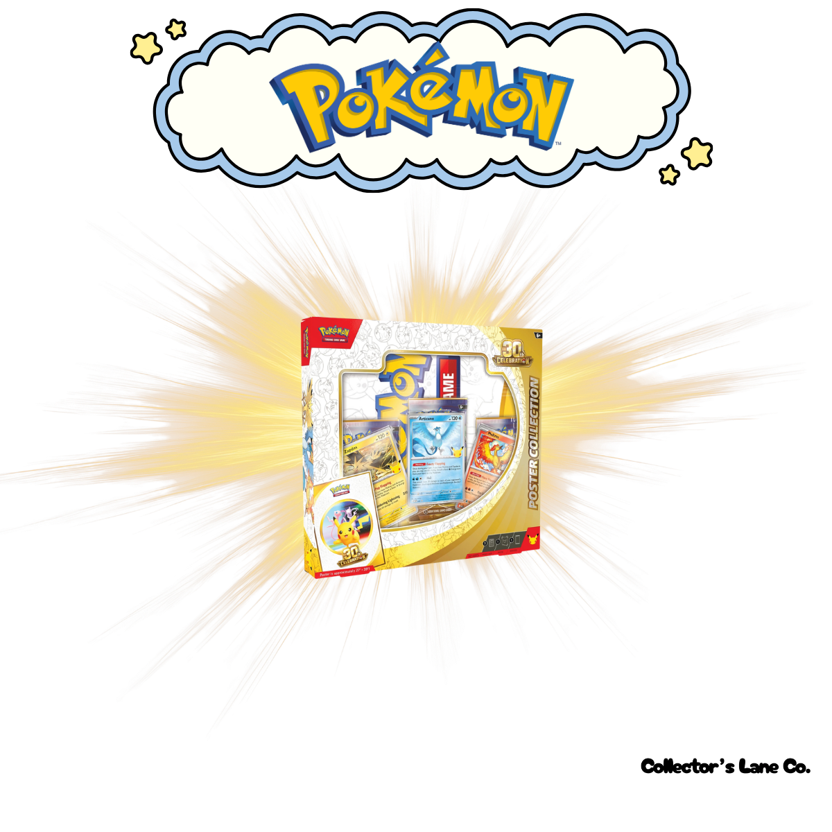 Pokemon TCG: 30th Celebration Poster Box (Pre-Order)