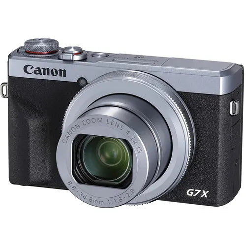 Canon PowerShot G7X Mark III Silver Digital Compact Camera