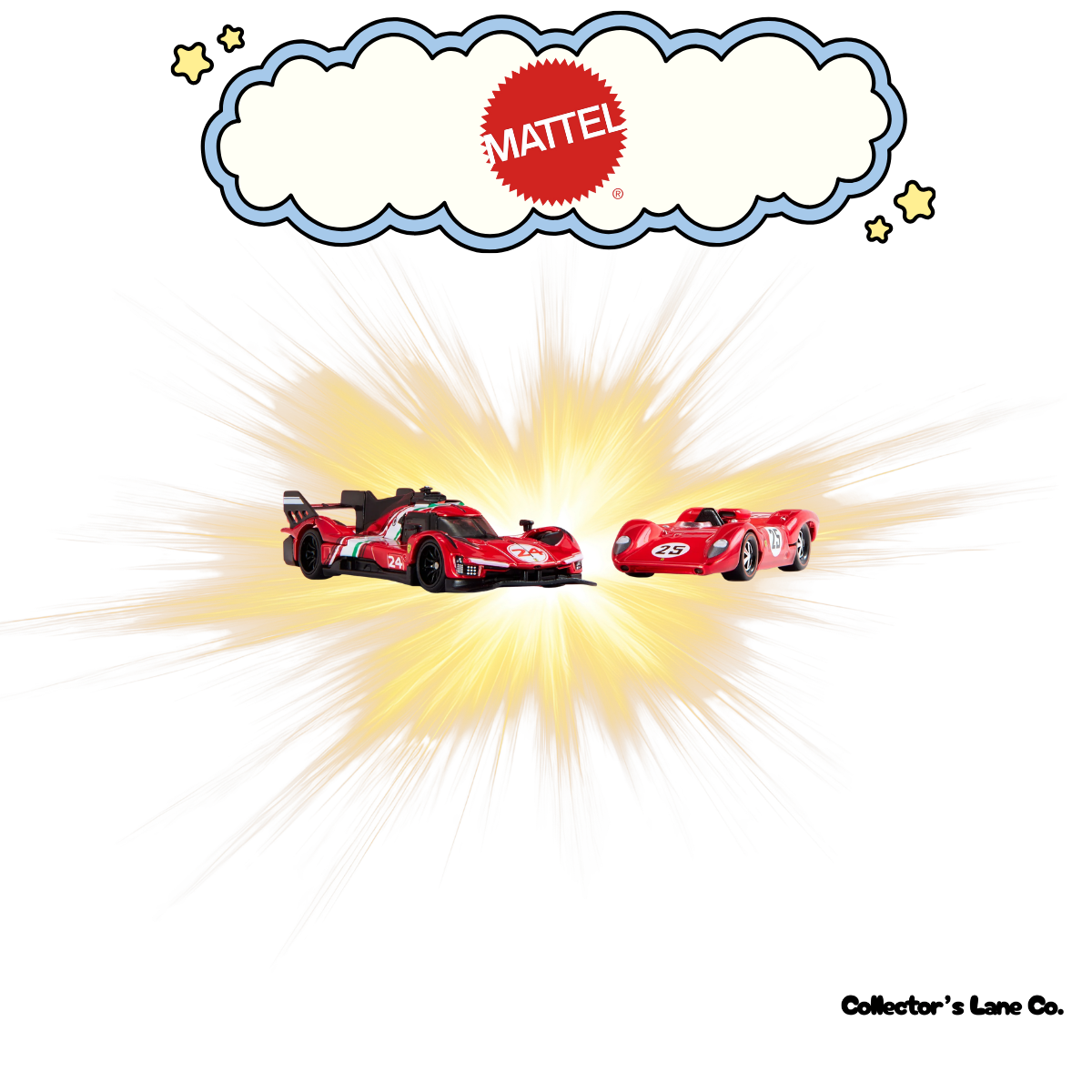 Hot Wheels x Ferrari Heritage Set