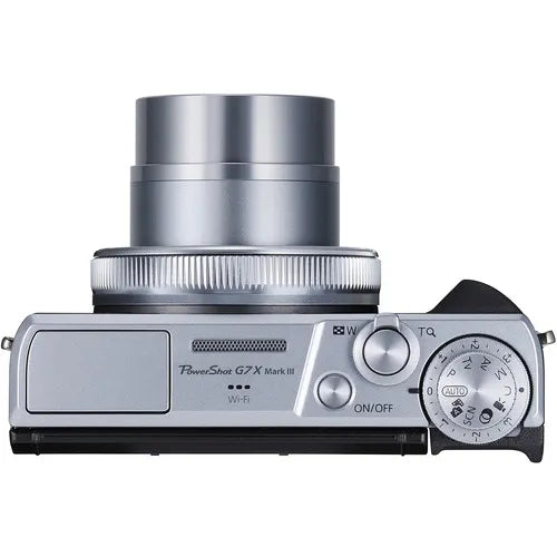 Canon PowerShot G7X Mark III Silver Digital Compact Camera