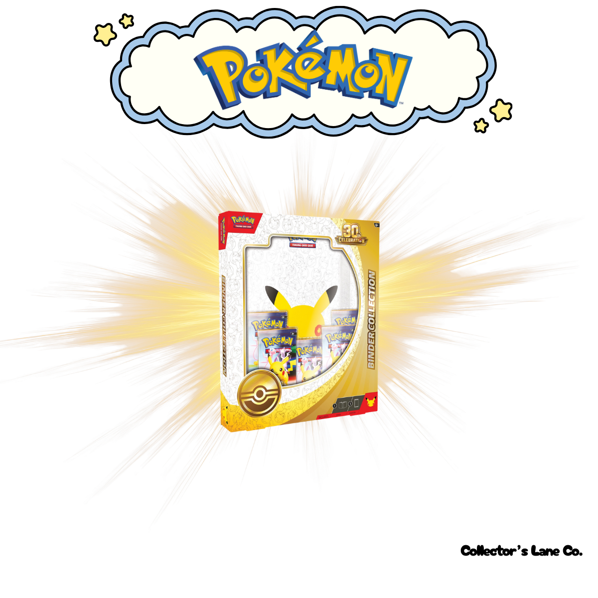 Pokemon TCG: 30th Celebration Binder Box (Pre-Order)