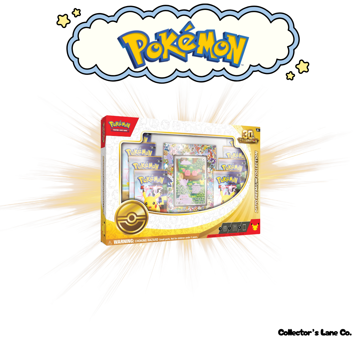 Pokemon - TCG - 30th Celebration Ditto Premium Collection (Pre-Order)