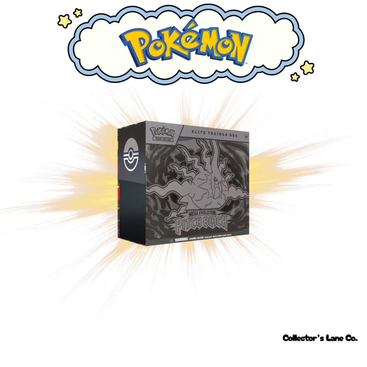 Pokemon - TCG - Mega Evolution Pitch Black Elite Trainer Box