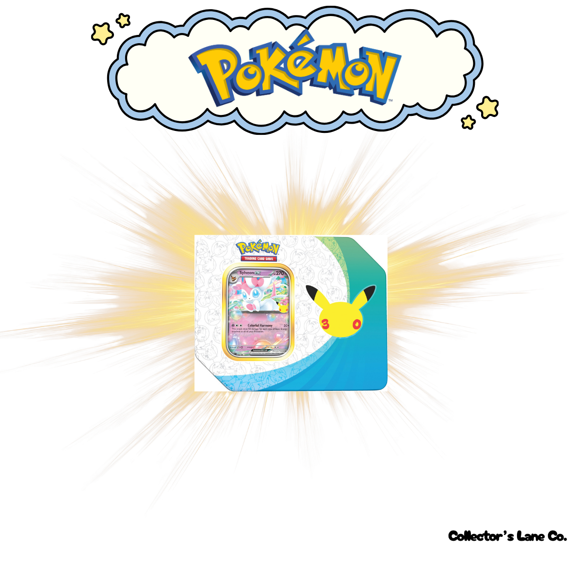 Pokemon TCG: 30th Celebration 4 Booster Tin (Pre-Order)