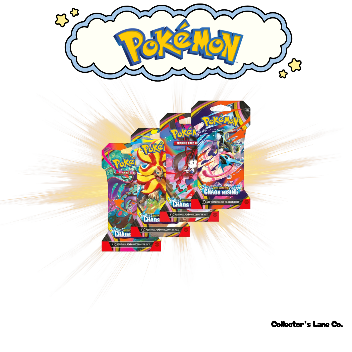 Pokemon TCG Chaos Rising Blister *Assorted* x144