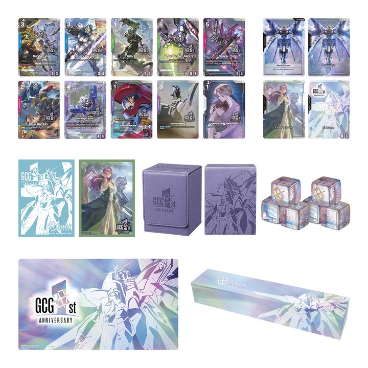 GUNDAM CARD GAME 1st Anniversary Set