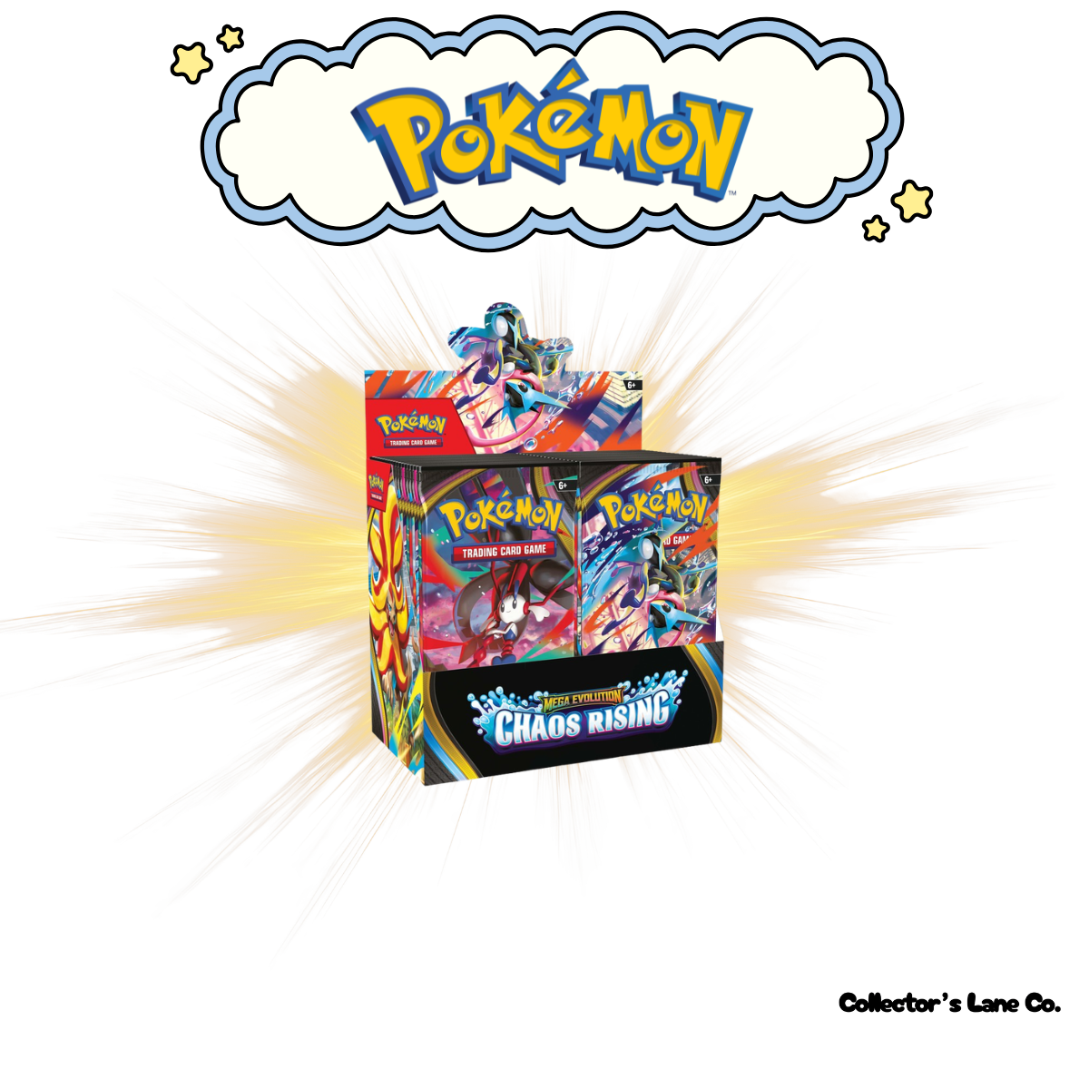 Pokemon TCG: Mega Evolution ME04 - Chaos Rising Booster Box