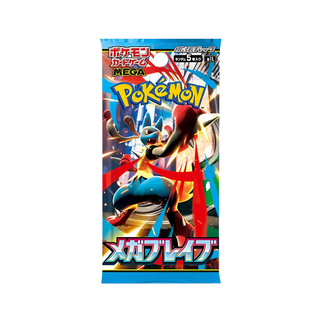 Japanese Pokemon TCG: Mega Brave Booster Box (M1L)(Japanese Shrink)