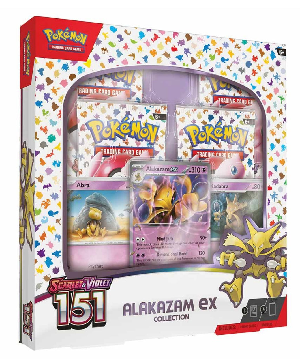 Pokemon - TCG - Scarlet & Violet: 151 Alakazam Ex Collection