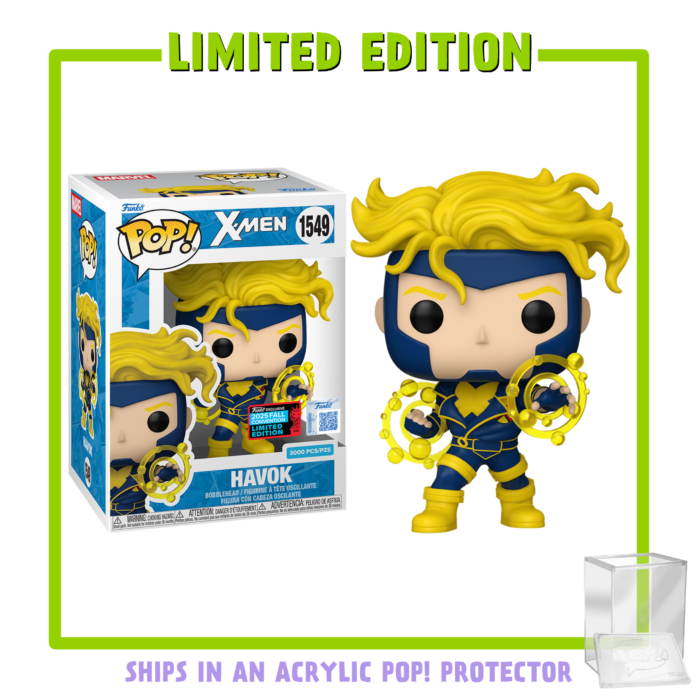 X-Men - Havok Pop! Vinyl Figure in Acrylic Pop! Protector (2025 Fall Convention Exclusive)