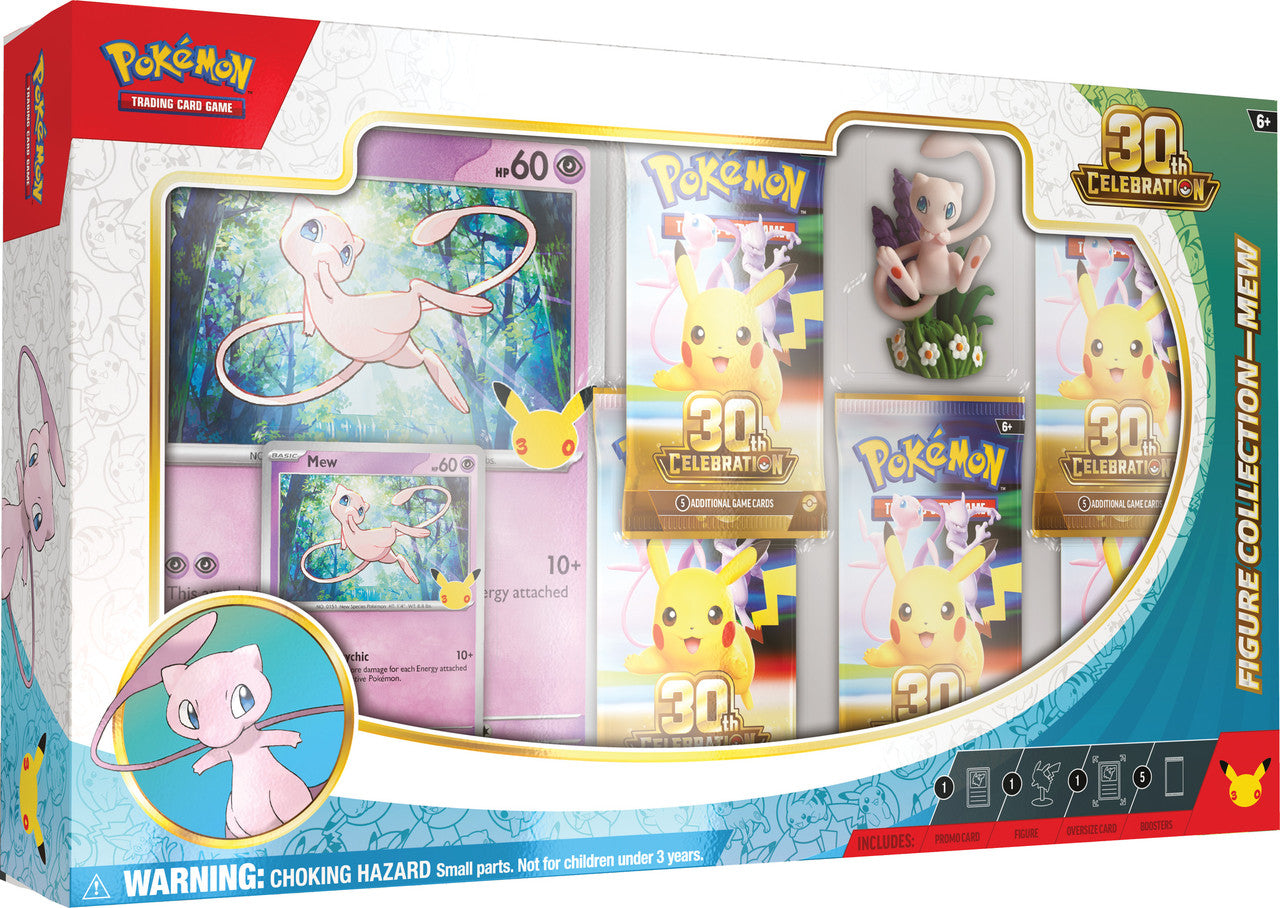 Pokemon TCG: 30th Celebration Figure Collection Mew /Mewtwo (Pre-Order)