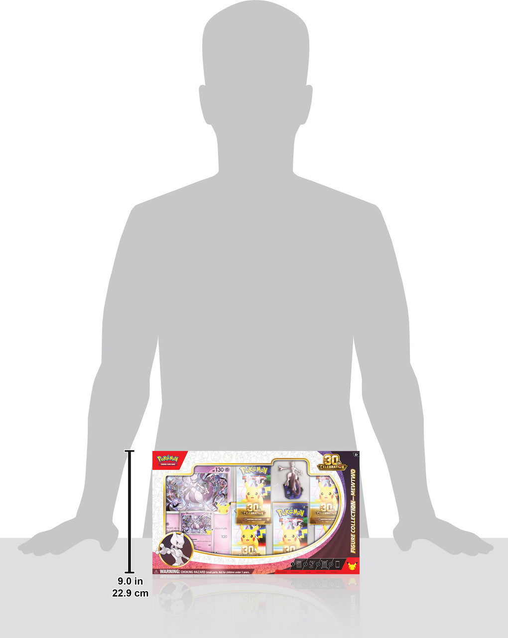 Pokemon TCG: 30th Celebration Figure Collection Mew /Mewtwo (Pre-Order)