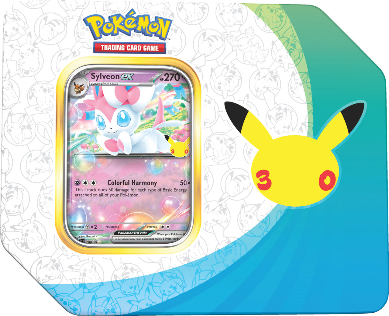 Pokemon TCG: 30th Celebration 4 Booster Tin (Pre-Order)