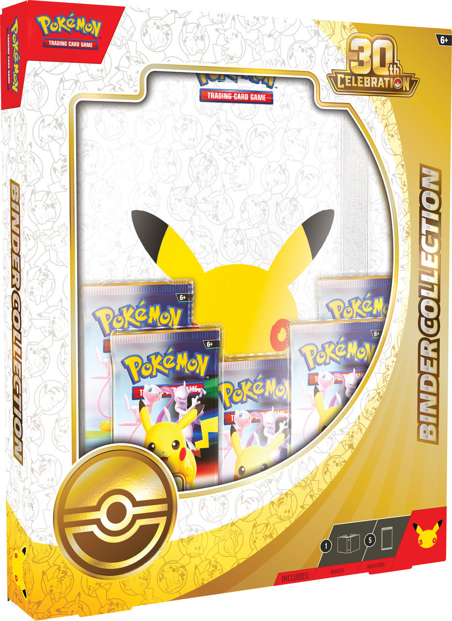 Pokemon TCG: 30th Celebration Binder Box (Pre-Order)