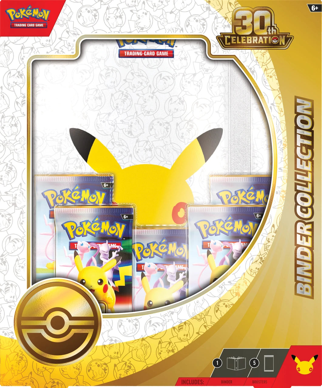 Pokemon TCG: 30th Celebration Binder Box (Pre-Order)