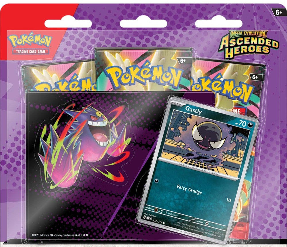 Pokemon TCG Ascended Heroes Tech Sticker Blister