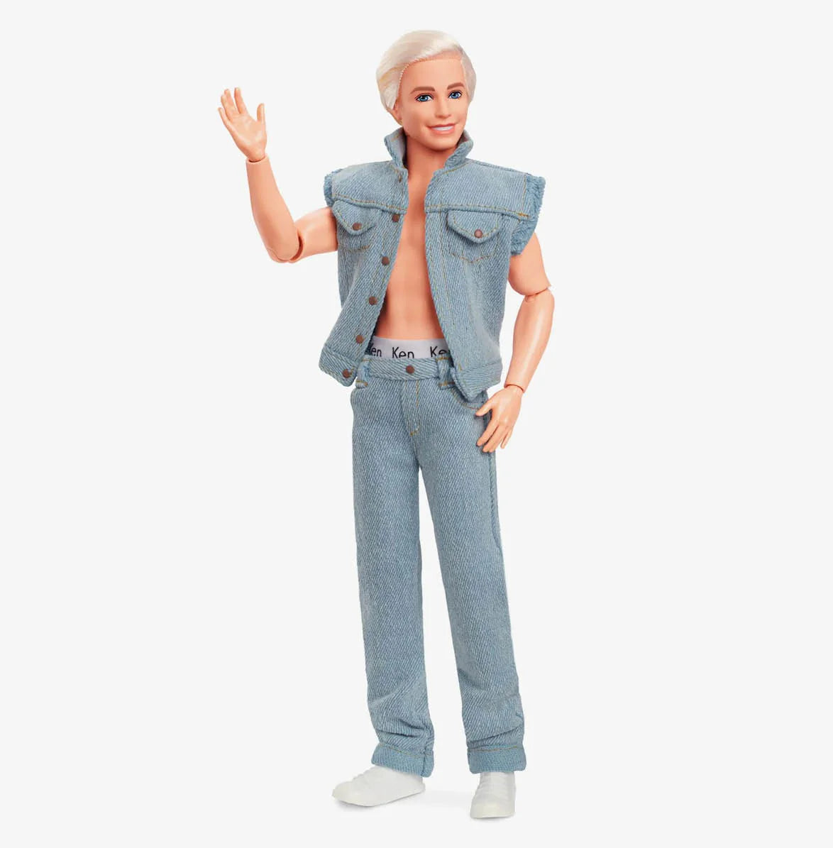 Ken: Barbie the Movie Collectible Ken Doll Wearing All-Denim Matching Set
