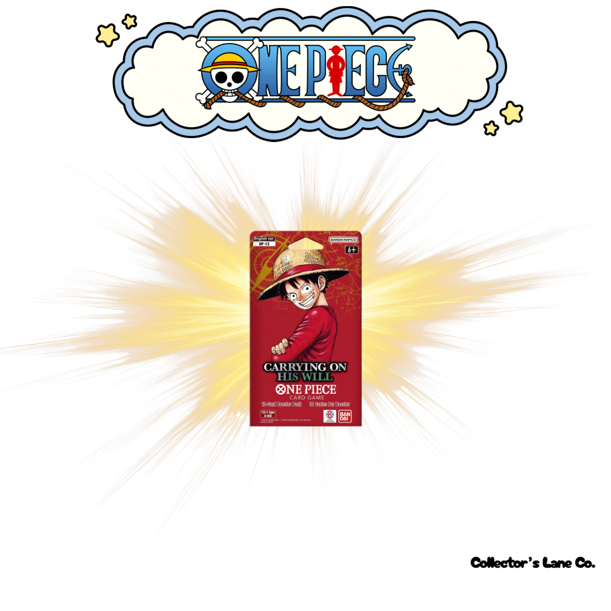 One Piece Card Game - OP-13 Carrying On His Will - Sleeved Booster
