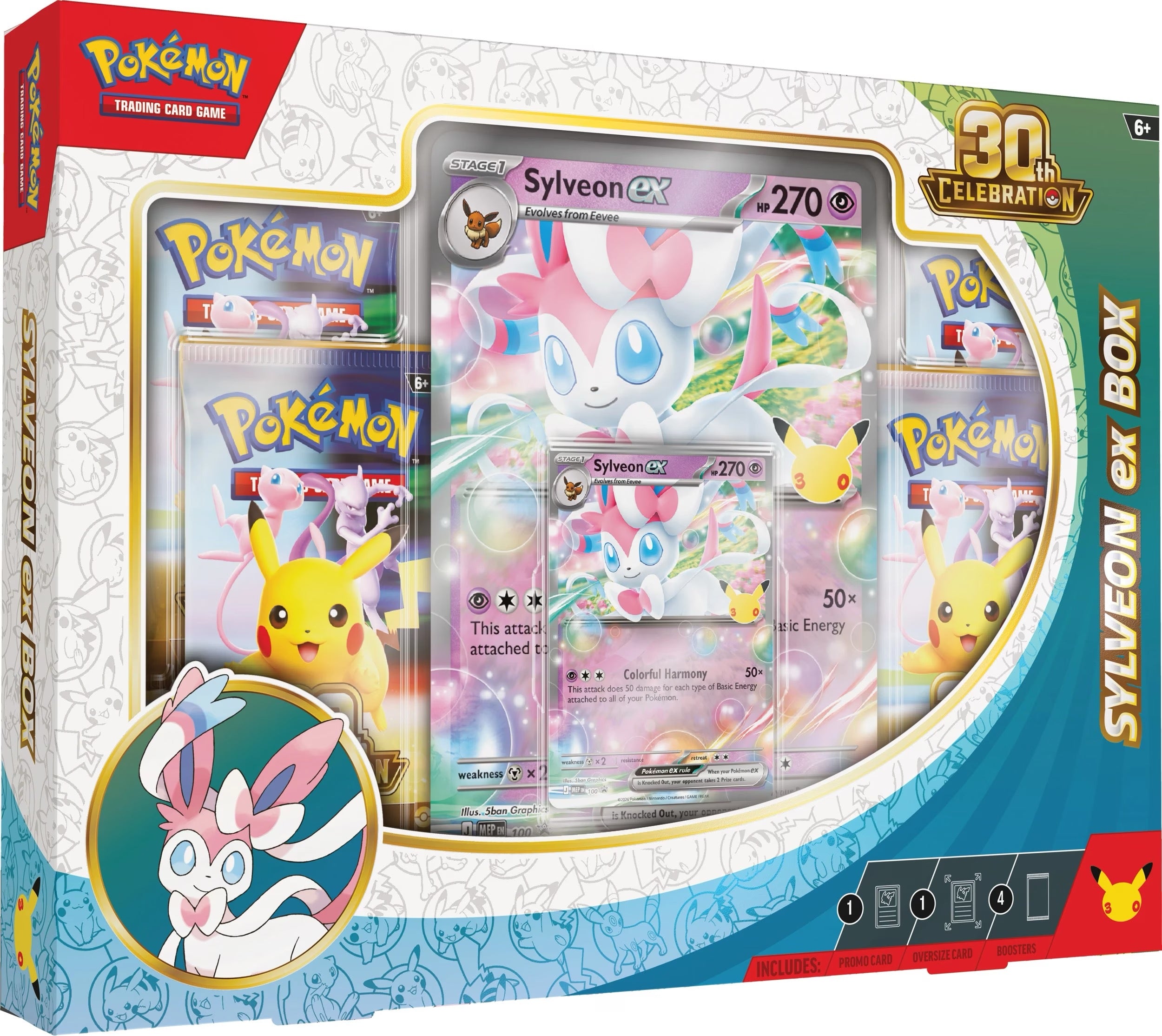 Pokémon TCG: 30th Celebration ex Box (Pre-Order)