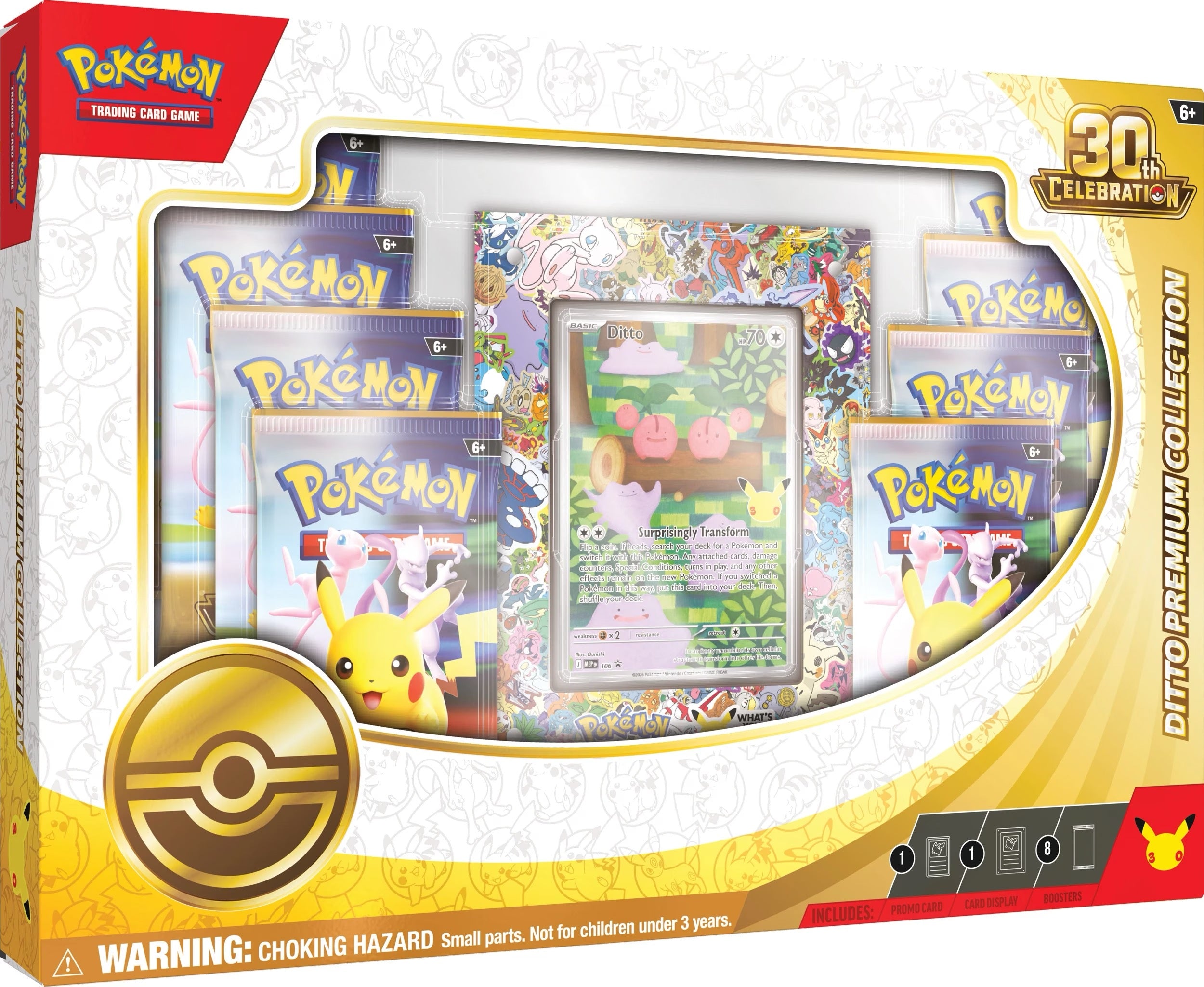 Pokemon - TCG - 30th Celebration Ditto Premium Collection (Pre-Order)