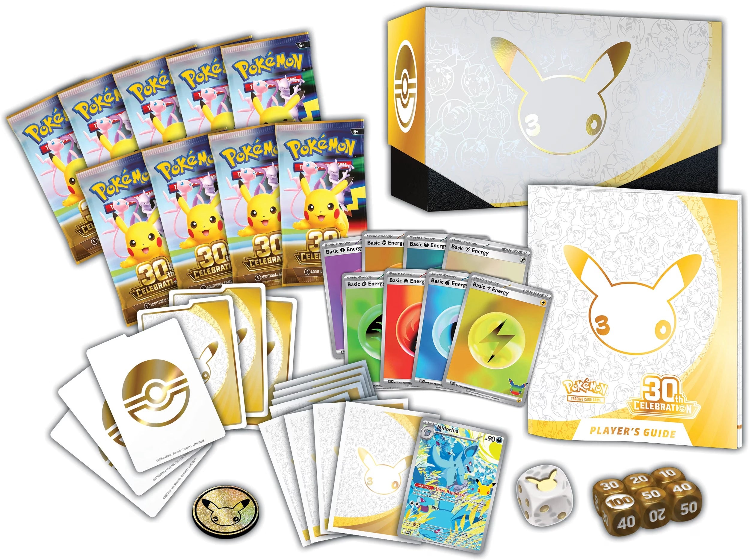 Pokémon TCG: 30th Celebration Elite Trainer Box (Pre-Order)