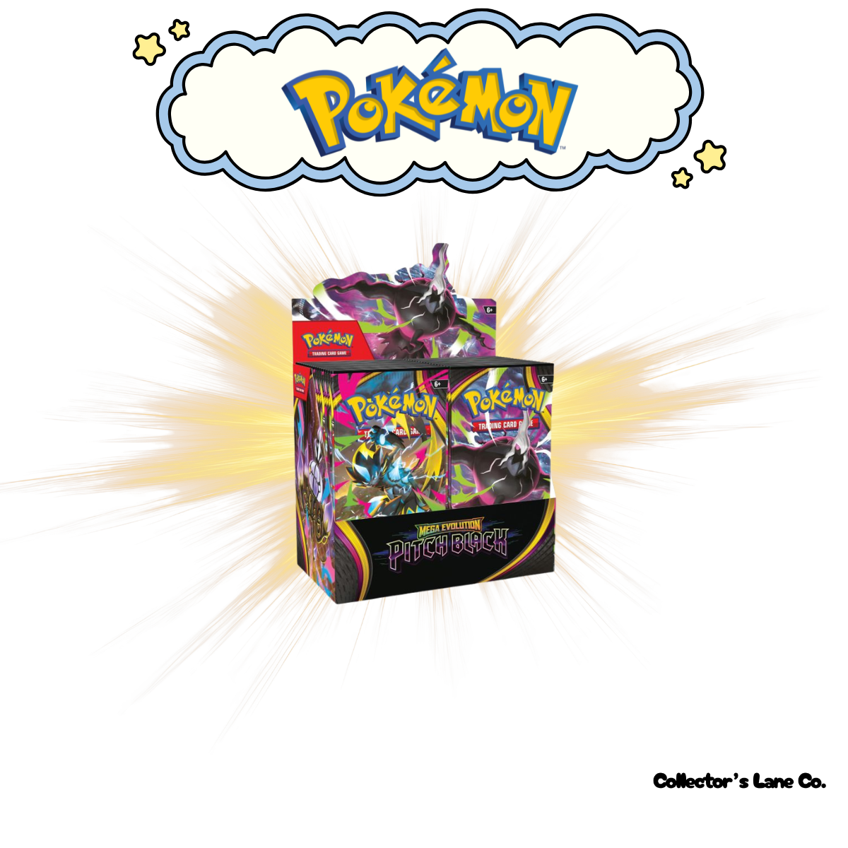 Pokemon - TCG - Mega Evolution Pitch Black Booster