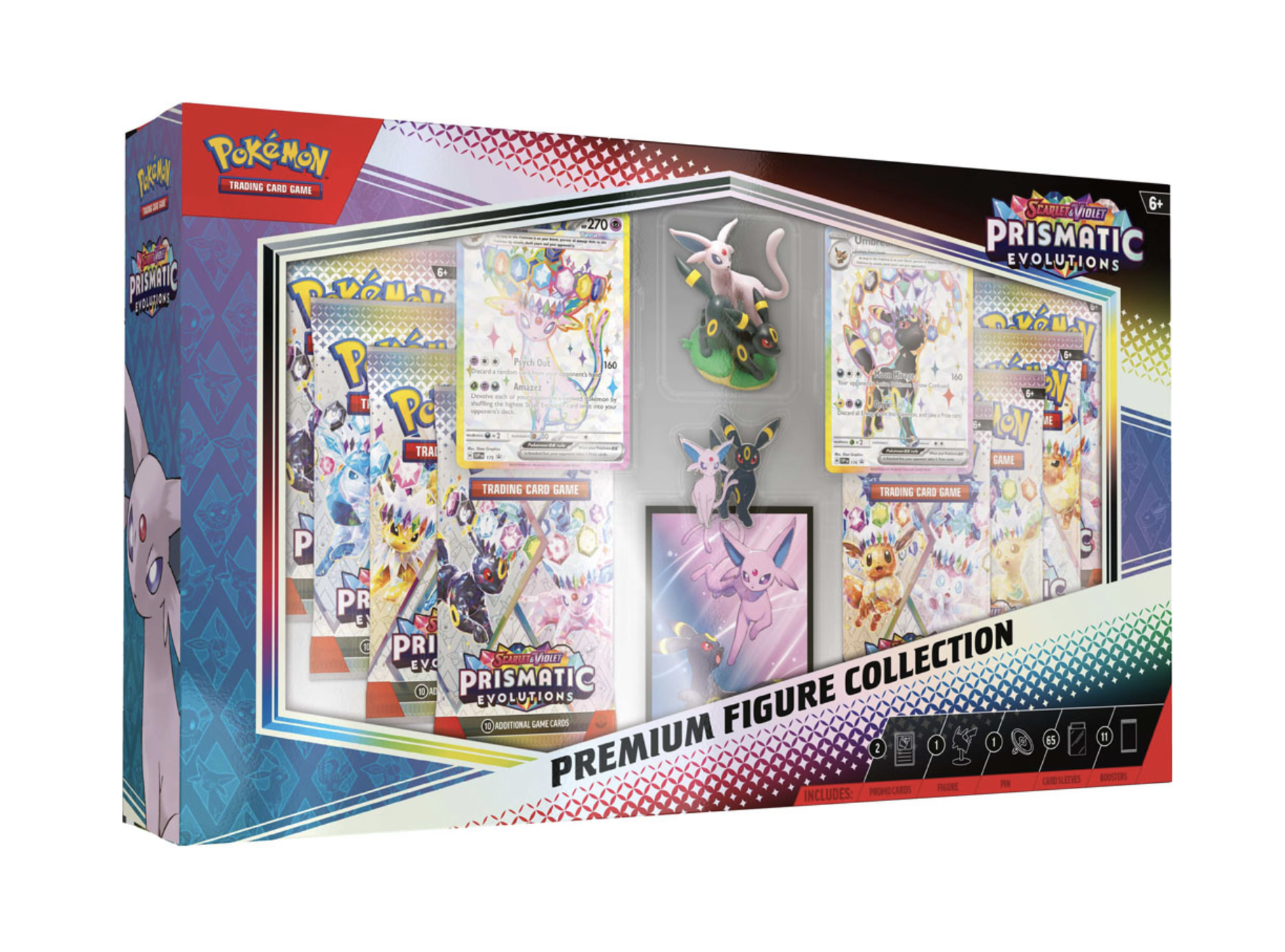 Pokemon - TCG - Scarlet & Violet 8.5 Prismatic Evolutions Premium Figure Box