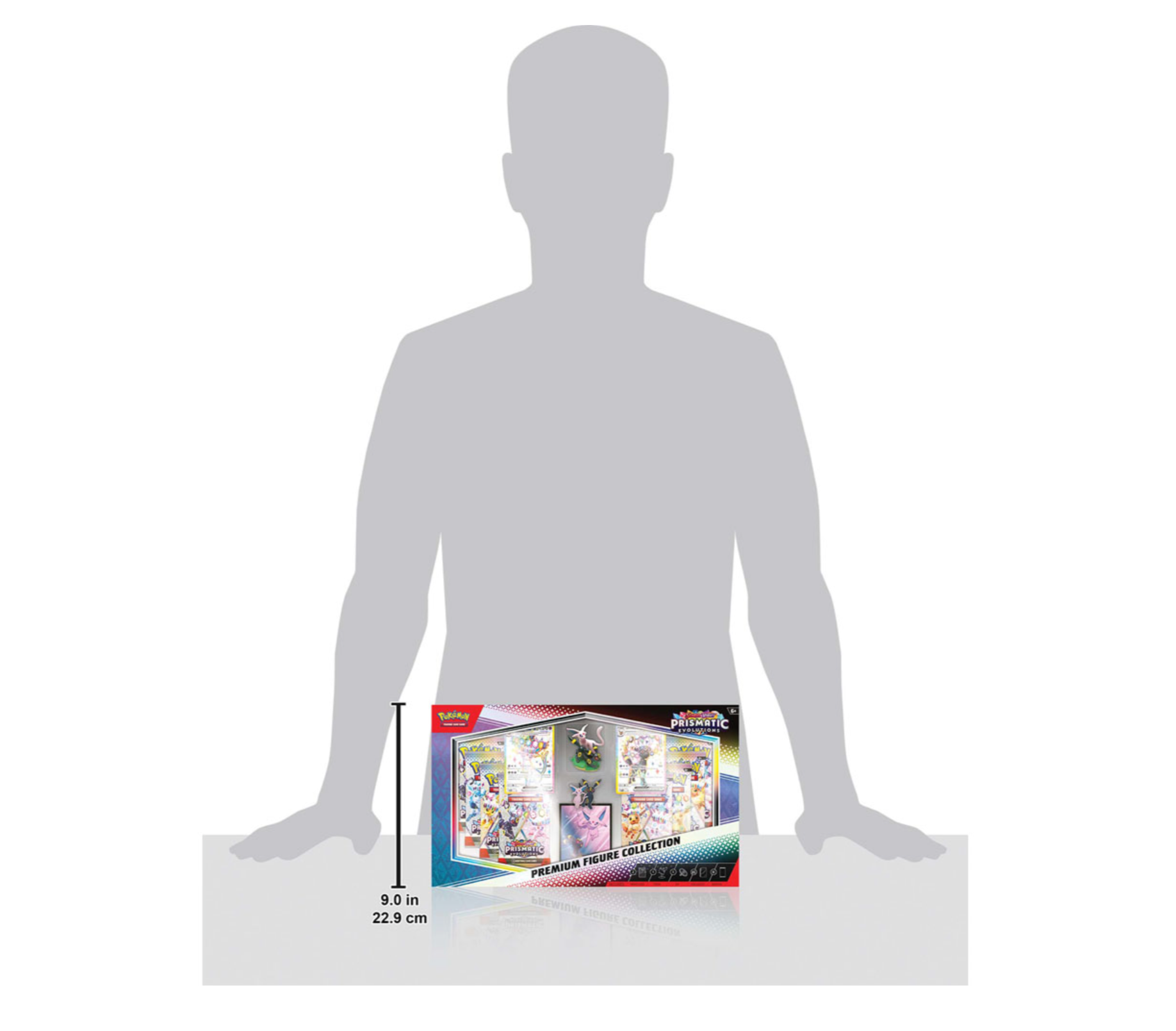 Pokemon - TCG - Scarlet & Violet 8.5 Prismatic Evolutions Premium Figure Box